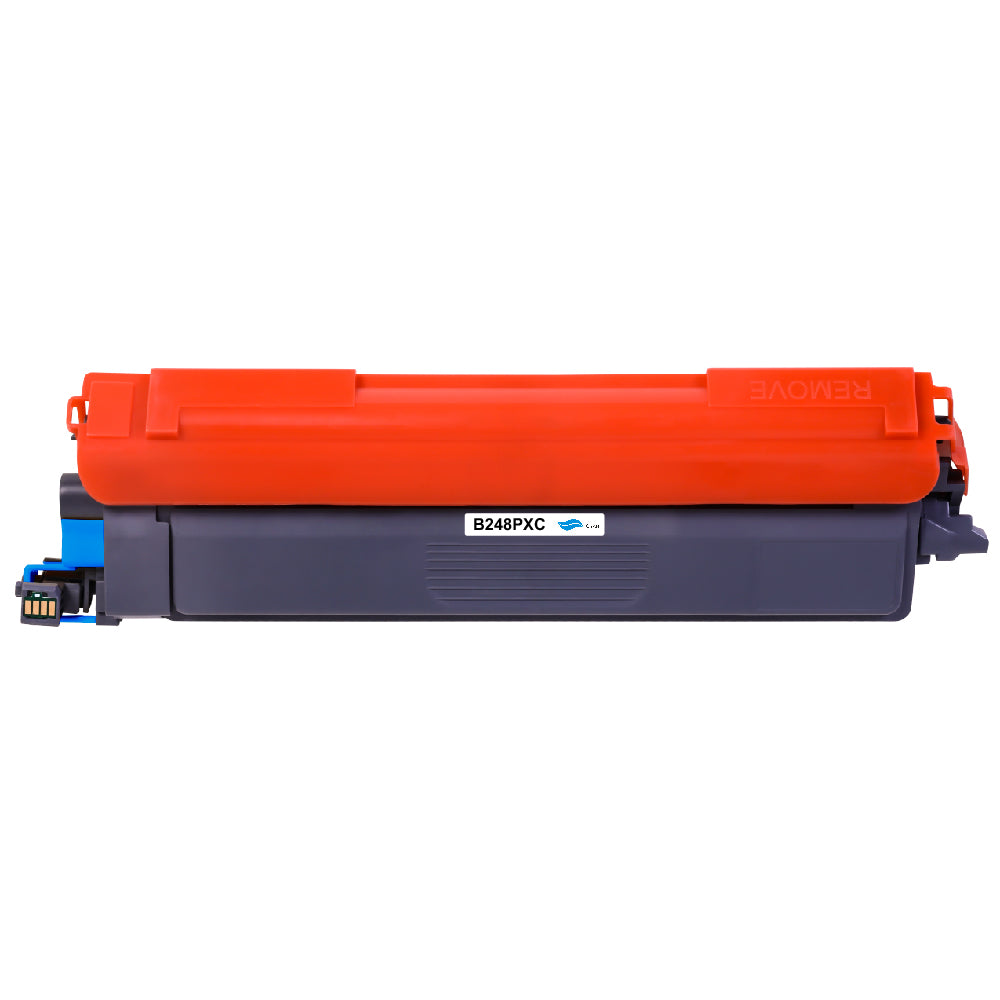 Huismerk Brother TN-248 Toner Cyaan Hoge Capaciteit