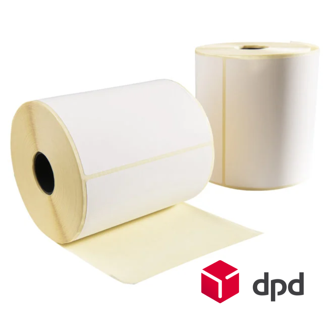 DPD A6 verzendlabel, thermisch, 100x150mm, geperforeerd - 300 labels (Geschikt voor Zebra, TPL)