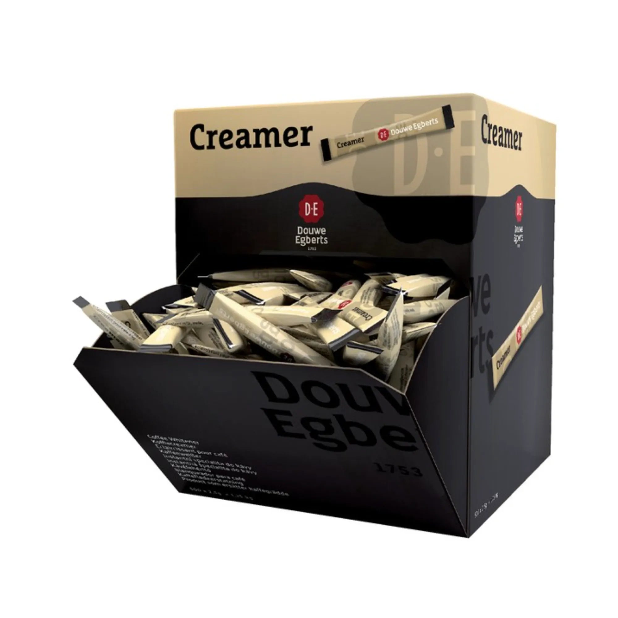 Douwe Egberts creamersticks, 2,5 gram, 500 stuks