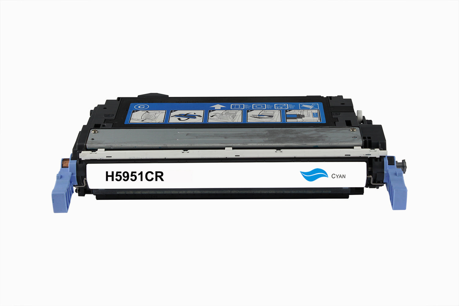 Huismerk HP Q5951A (643A) Toner Cyaan