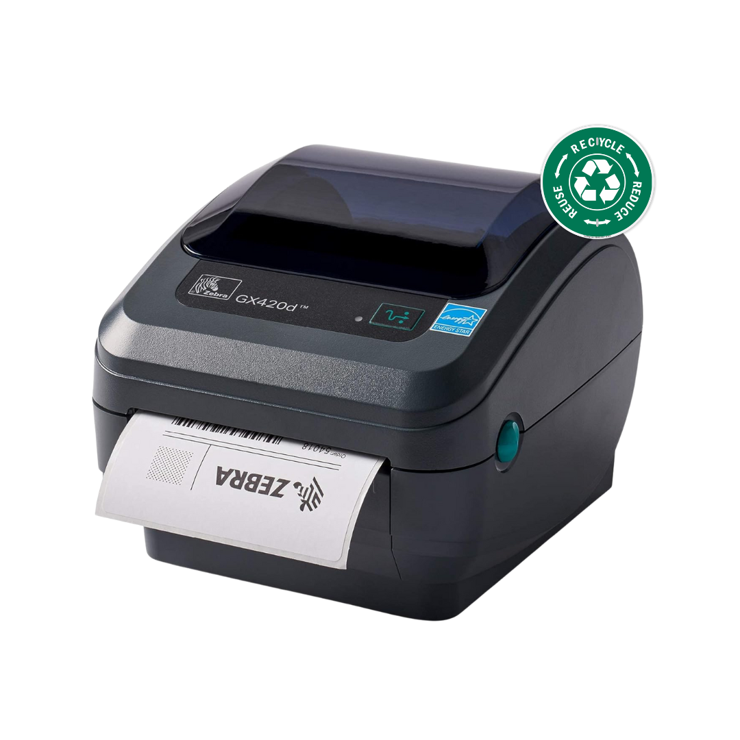 Zebra GX420d labelprinter (pre-owned)