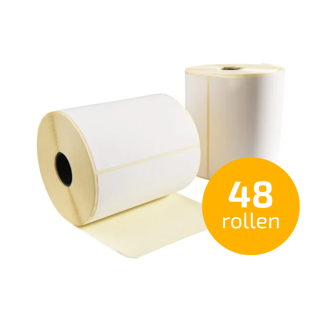 A6 verzendlabel, thermisch, 100x150mm, geperforeerd - 300 labels (Geschikt voor Zebra, TPL)