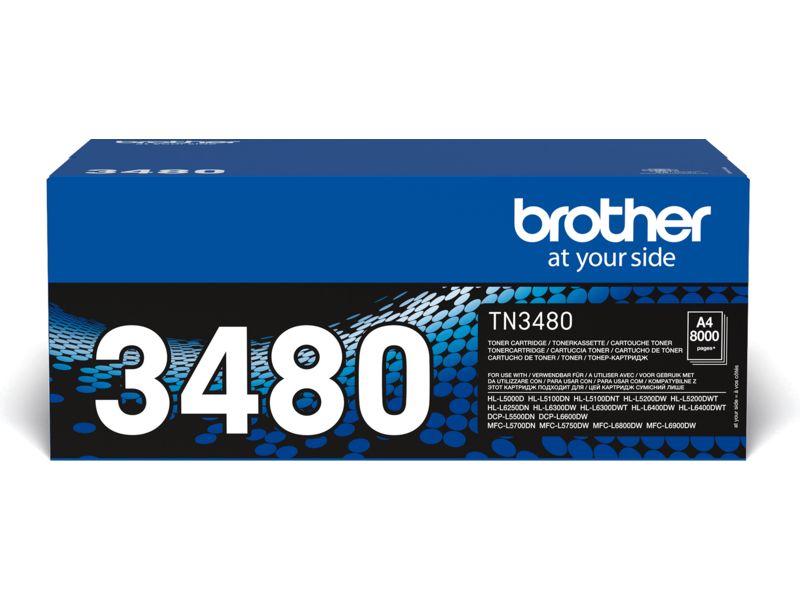 Brother TN-3480 Toner Zwart Hoge capaciteit