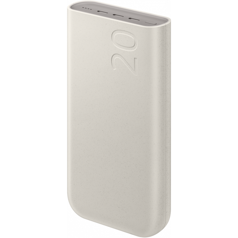 Samsung Powerbank Fast Charge 45W - 3x USB-C - 20000mAh - Beige