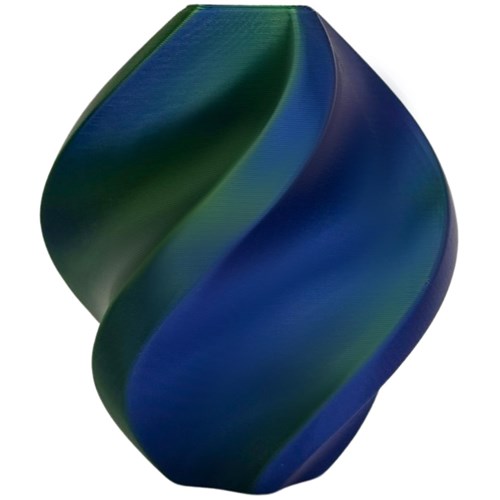 Silk PLA Tri color blauw groen paars filament 1,75 mm 1 kg | Prof. Lab – foto 3