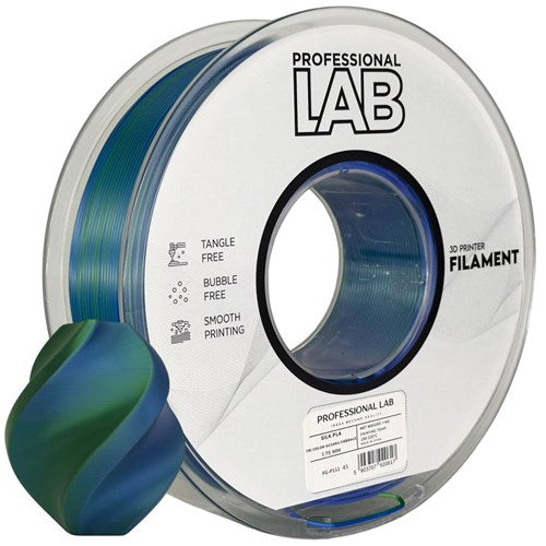 Silk PLA Tri color Oceans Embrace filament 1,75 mm 1 kg | Prof. Lab