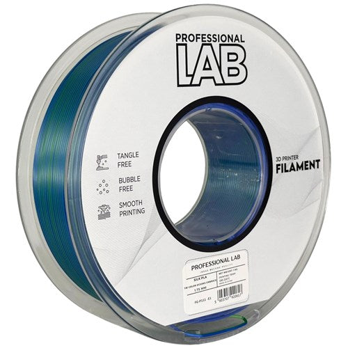 Silk PLA Tri color Oceans Embrace filament 1,75 mm 1 kg | Prof. Lab – foto 2