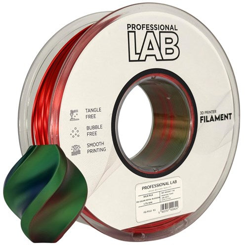 Silk PLA Tri color Royal Blossom filament 1,75 mm 1 kg | Prof. Lab
