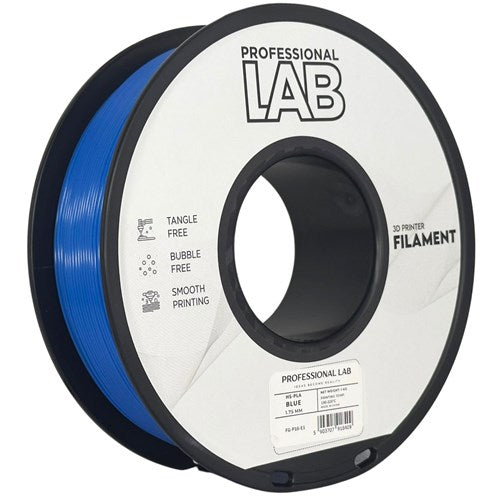 HS-PLA blauw filament 1,75 mm 1 kg | Prof. Lab – foto 2