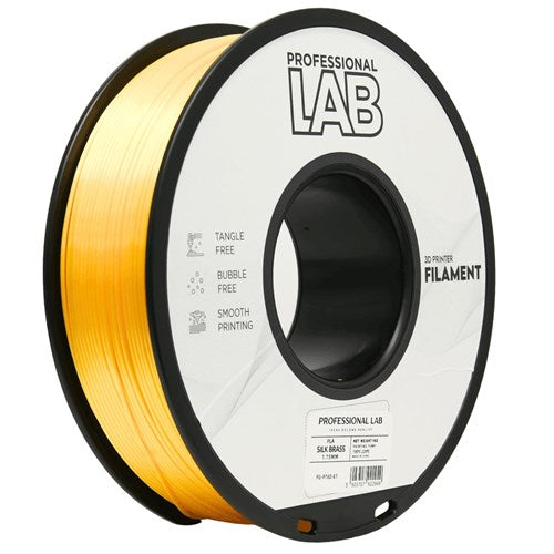 PLA silk messing filament 1,75 mm 1 kg | Prof. Lab