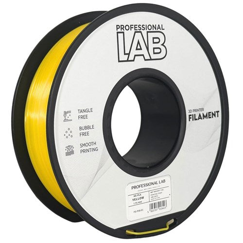 HS-PLA geel filament 1,75 mm 1 kg | Prof. Lab – foto 2