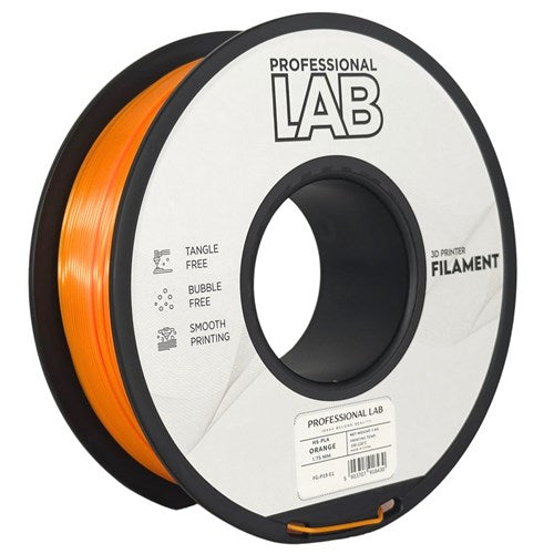 HS-PLA oranje filament 1,75 mm 1 kg | Prof. Lab