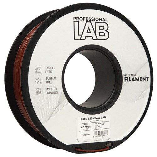 PETG koper filament 1,75 mm 1 kg | Prof. Lab