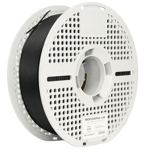 PA12 zwart filament 1,75 mm 1 kg | Prof. Lab