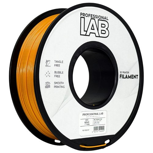 PETG goud filament 1,75 mm 1 kg | Prof. Lab
