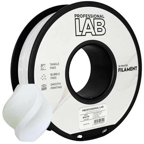 PETG wit filament 1,75 mm 1 kg | Prof. Lab