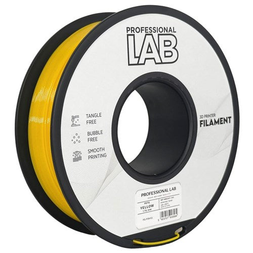 PETG geel filament 1,75 mm 1 kg | Prof. Lab