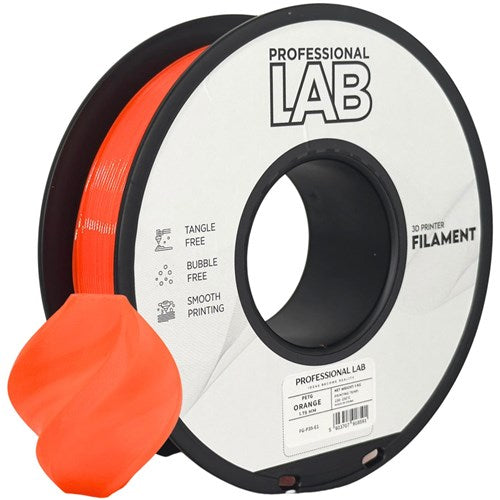 PETG oranje filament 1,75 mm 1 kg | Prof. Lab