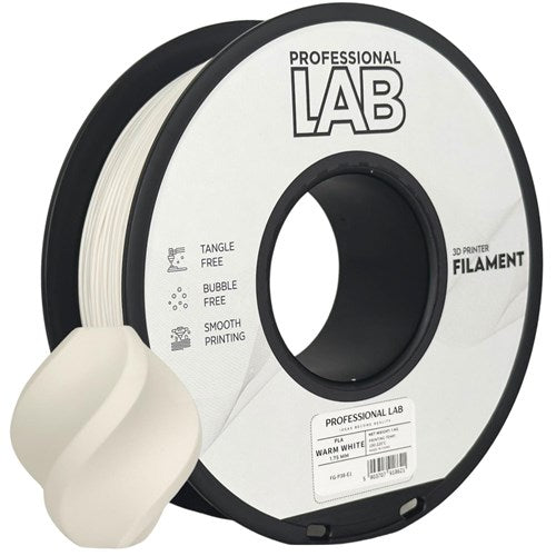 PLA warm wit filament 1,75 mm 1 kg | Prof. Lab