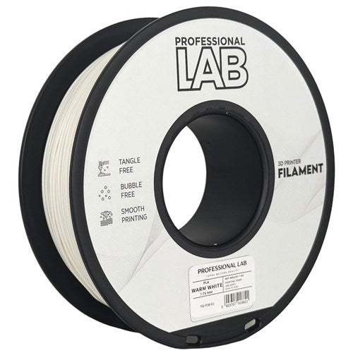 PLA warm wit filament 1,75 mm 1 kg | Prof. Lab – foto 2