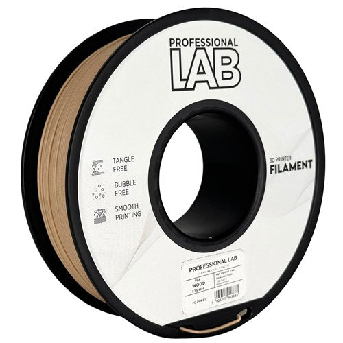 PLA hout filament 1,75 mm 1 kg | Prof. Lab – foto 2