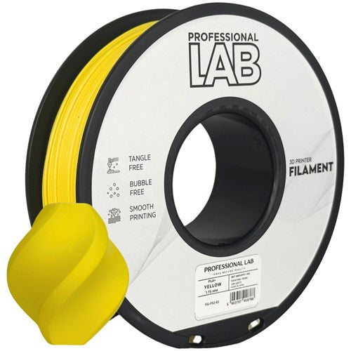 PLA+ geel filament 1,75 mm 1 kg | Prof. Lab