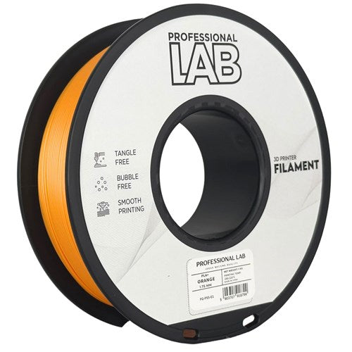 PLA+ oranje filament 1,75 mm 1 kg | Prof. Lab