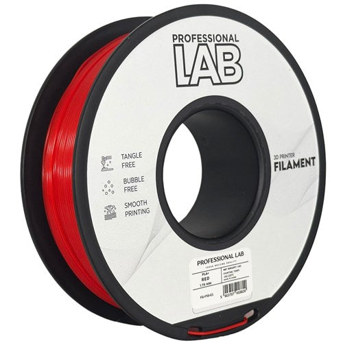 PLA+ rood filament 1,75 mm 1 kg | Prof. Lab – foto 2