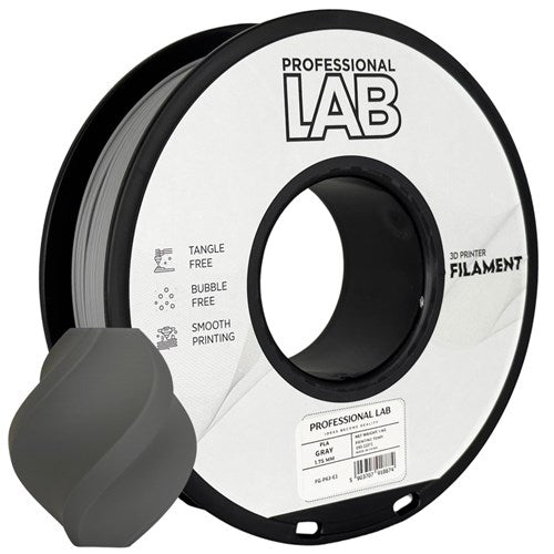 PLA grijs filament 1,75 mm 1 kg | Prof. Lab