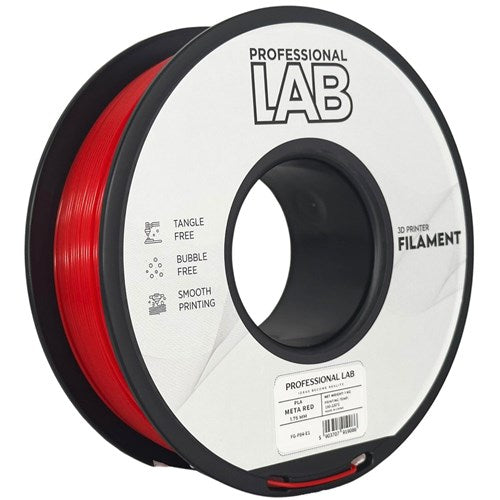 PLA META rood filament 1,75 mm 1 kg | Prof. Lab – foto 2