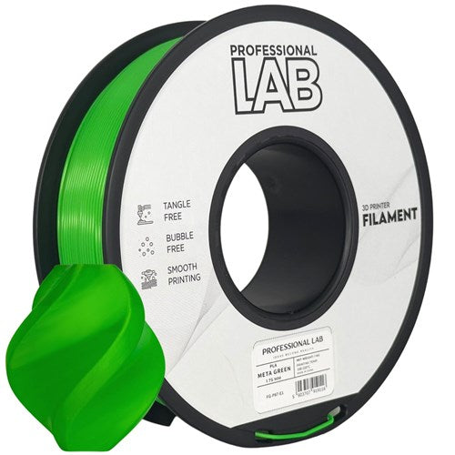 PLA META groen filament 1,75 mm 1 kg | Prof. Lab
