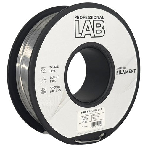 Silk PLA zilver filament 1,75 mm 1 kg | Prof. Lab – foto 2