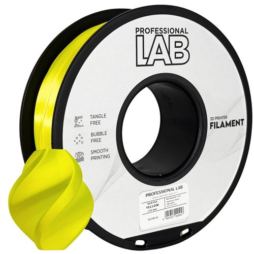 Silk PLA geel filament 1,75 mm 1 kg | Prof. Lab