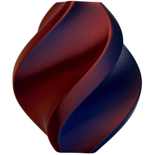 Silk PLA Dual Color rood blauw filament 1,75 mm 1 kg | Prof. Lab – foto 3