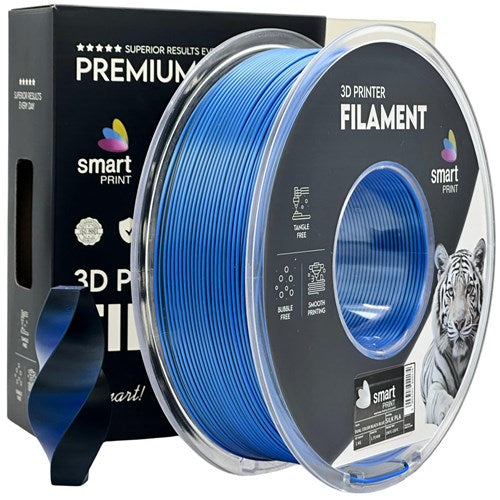 Silk PLA Dual Color zwart blauw filament 1,75 mm 1 kg | Smart Print