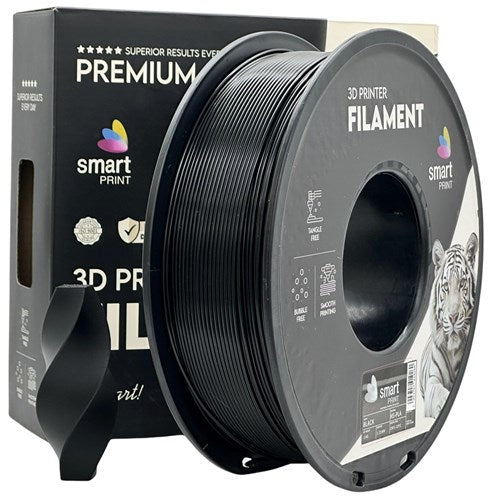 HS-PLA zwart filament 1,75 mm 1 kg | Smart Print