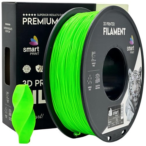 TPU groen 95A filament 1,75 mm 1 kg | Smart Print
