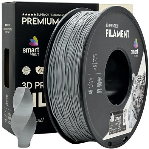 TPU grijs 95A filament 1,75 mm 1 kg | Smart Print