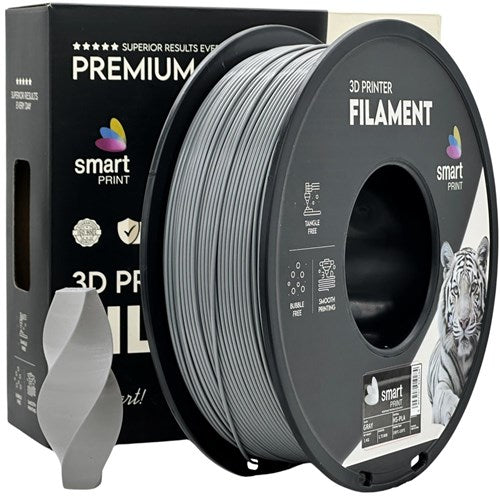 HS-PLA grijs filament 1,75 mm 1 kg | Smart Print
