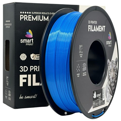 HS-PLA blauw filament 1,75 mm 1 kg | Smart Print