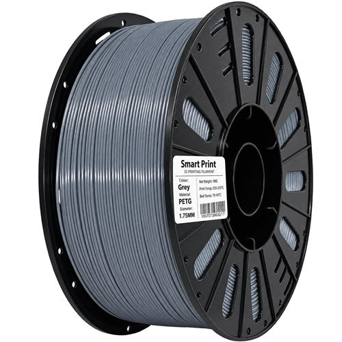 PETG grijs filament 1,75 mm 3 kg | Smart Print