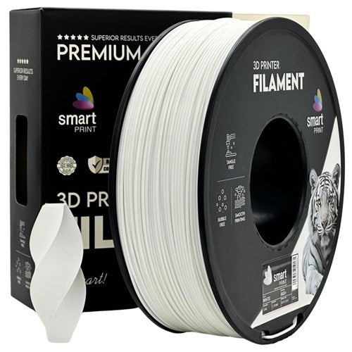 ABS+ wit filament 1,75 mm 1 kg | Smart Print