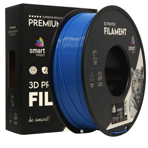 PETG oceaanblauw filament 1,75 mm 1 kg | Smart Print