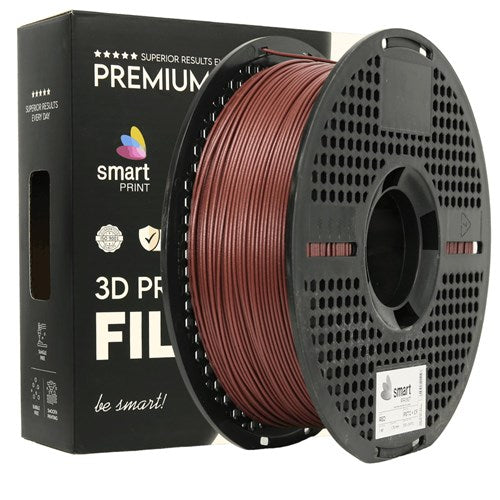 PETG + CF rood filament 1,75 mm 1 kg | Smart Print