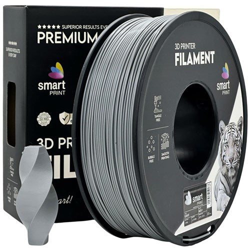 ABS+ grijs filament 1,75 mm 1 kg | Smart Print