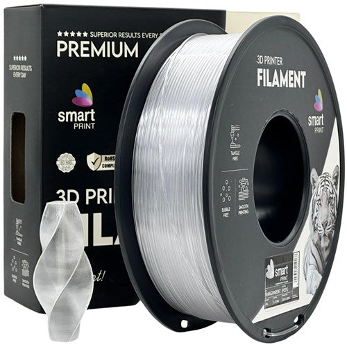 PETG transparant filament 1,75 mm 1 kg | Smart Print