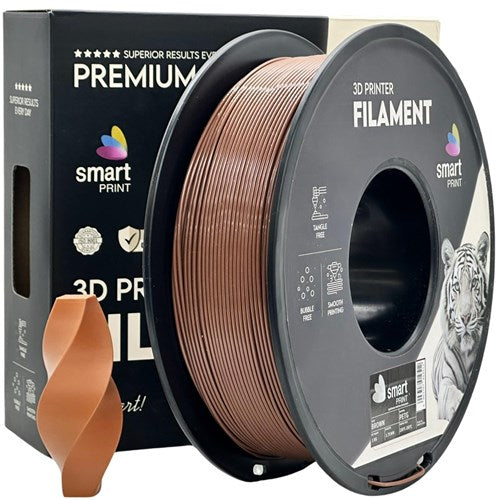 PETG bruin filament 1,75 mm 1 kg | Smart Print