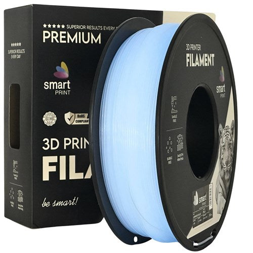 PLA glow-in-the-dark blauw filament 1,75 mm 1 kg | Smart Print