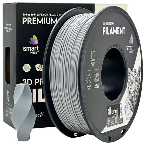 PLA+ grijs filament 1,75 mm 1 kg | Smart Print