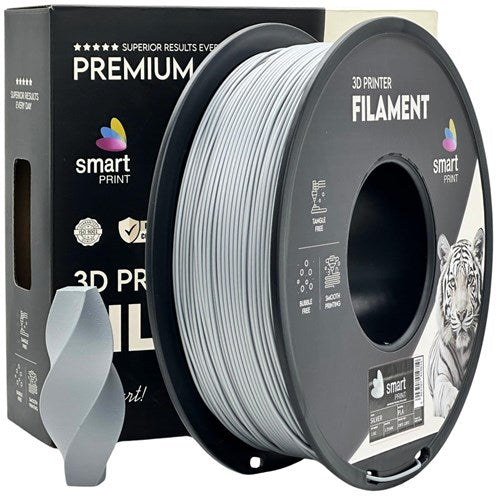 PLA zilver filament 1,75 mm 1 kg | Smart Print